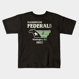 Federals 1983 football Kids T-Shirt